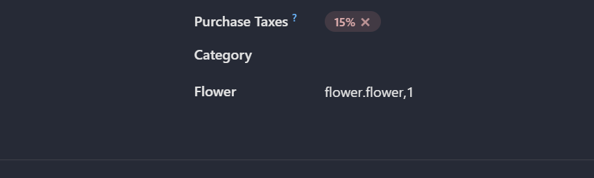 Flower record labels before