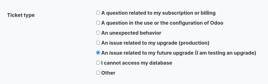 Test Upgrade Issue